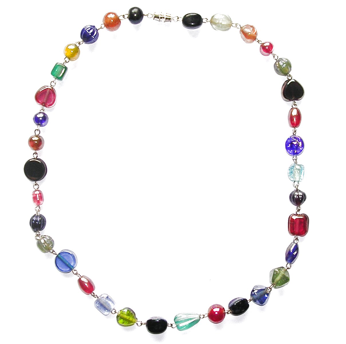 Creative And Faithful Stained Glass Necklace