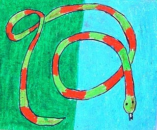 Snake Drawing