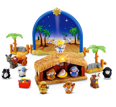 Fisher Price nativity scene