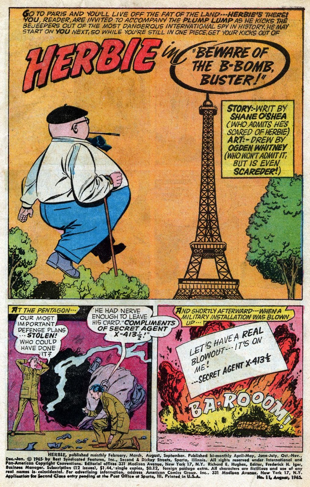 Inside Jeff Overturf's Head Herbie Popnecker Discovers America!