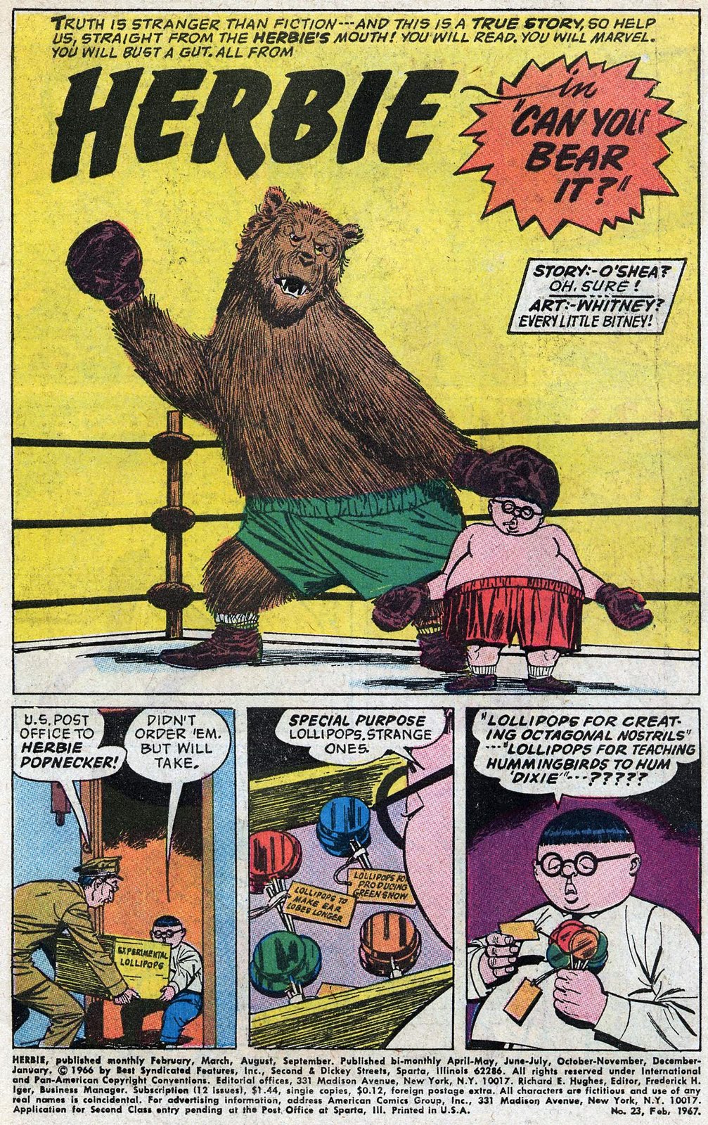 Inside Jeff Overturf's Head Herbie Popnecker We Hardly Knew Ye.