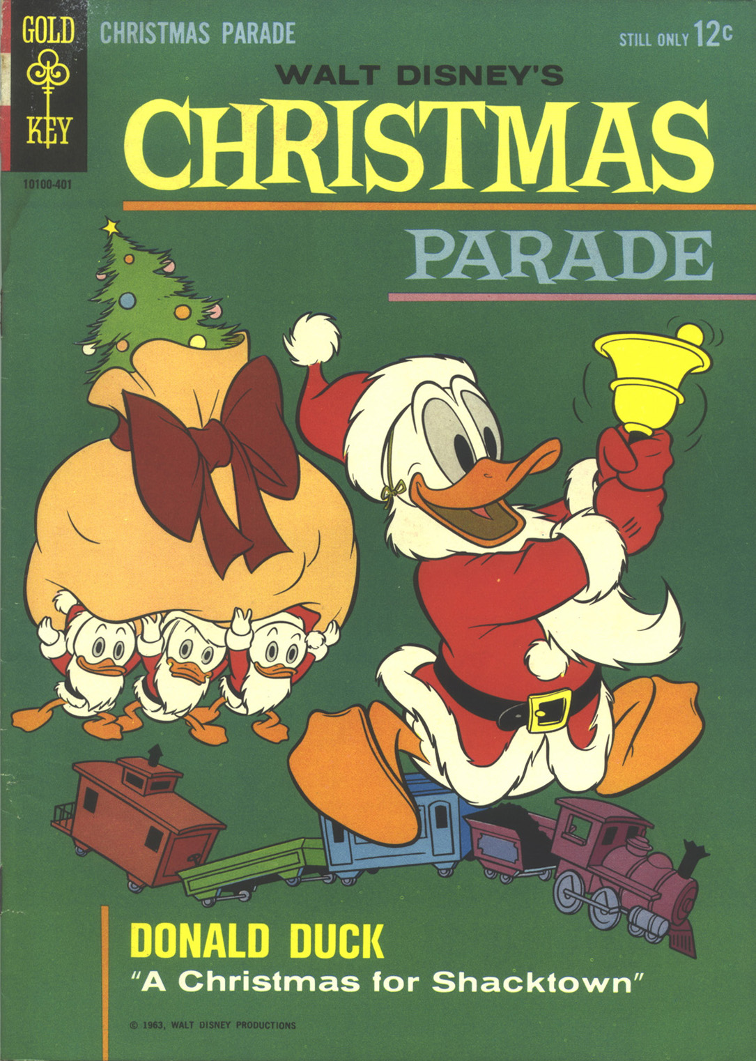 Walt disneys christmas parade comics black and white drawing