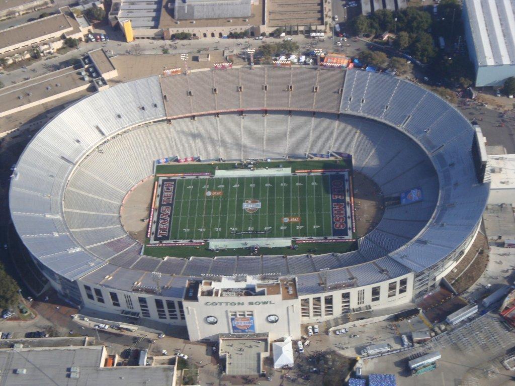 Estadio Cotton Bowl de Dallas JetLag