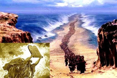 Unveiled Secrets and Messages of Light: MOSES AND THE RED SEA