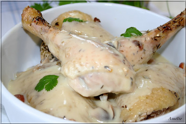LA TABLE LORRAINE D'AMELIE: POULARDE A LA CREME DE TRUFFES ET PINOT GRIS