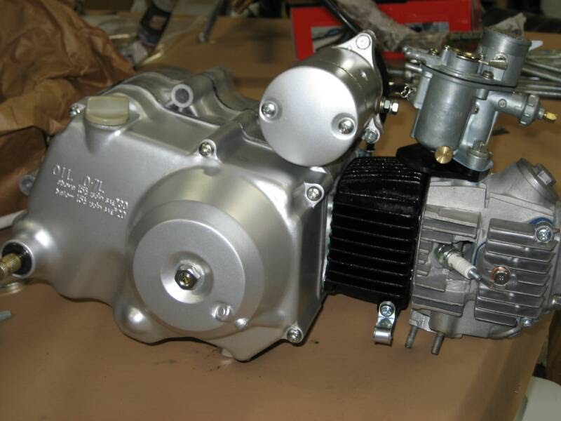 The Honda Super Cub: 1970 Super Cub Engine Ready to Run!