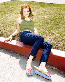 Alyson Hannigan Feet