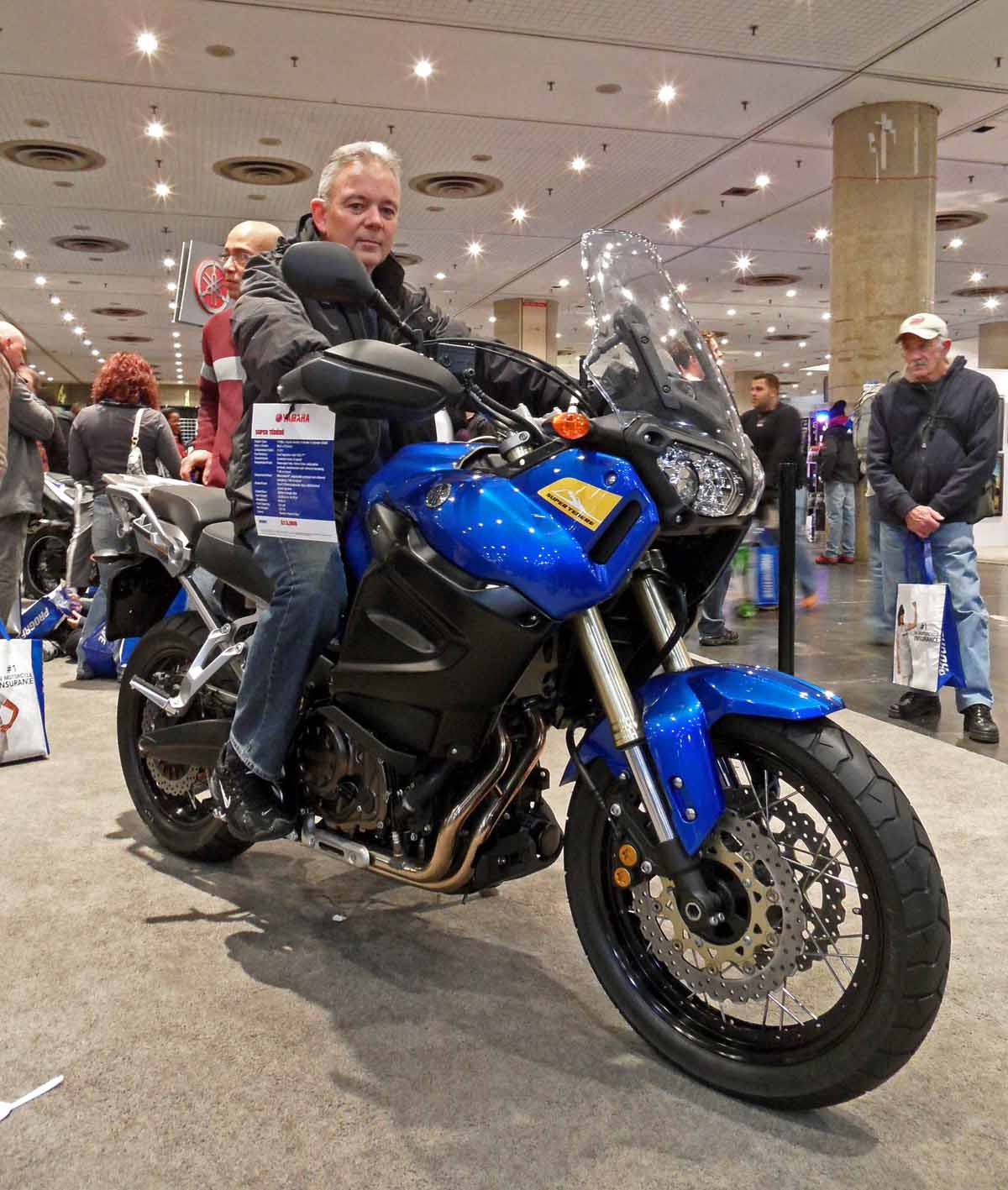 Riding the USA NY Motorcycle show