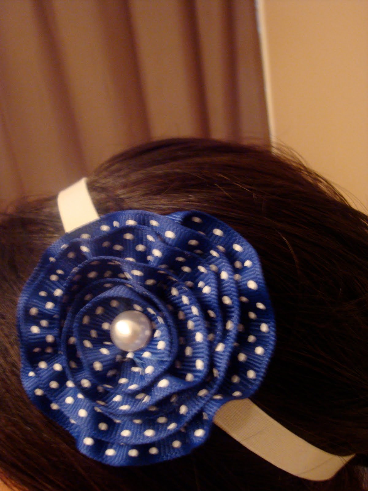 simply made with love Ribbon Flower Headbands