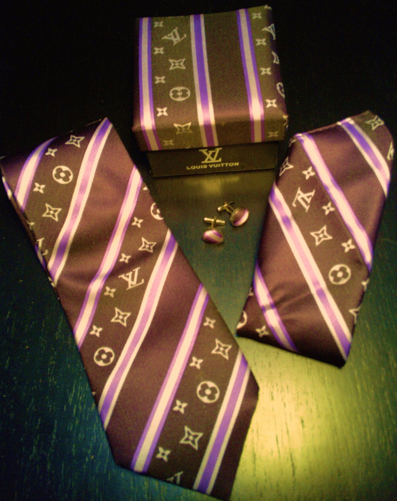 The Fabulosity Of Man's World LOUIS VUITTON TIE