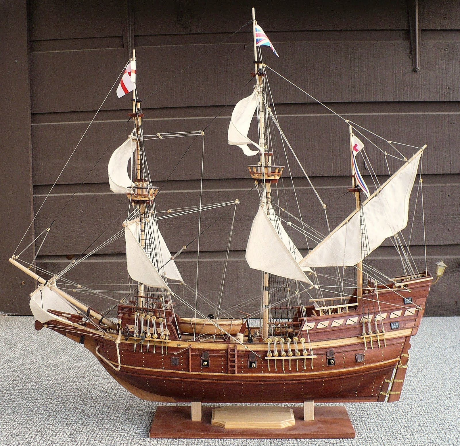 The Great Canadian Model Builders  Page! The Mayflower Re Post