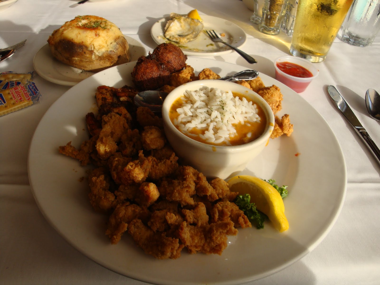 Semone's Travel and Tips Mariner's Restaurant Natchitoches Louisiana