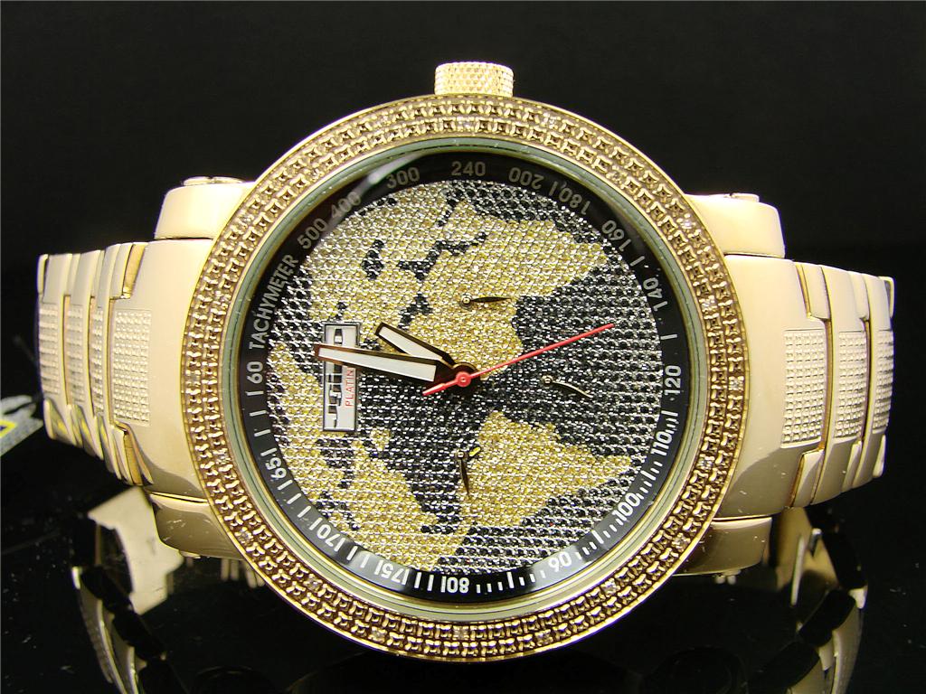 new_york_jewels: MENS JOJO/JOJINO/JOE RODEO GOLD WM DIAMOND WATCH J-337