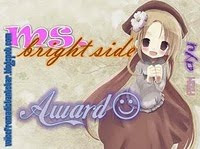 Ms. Bright Side Award