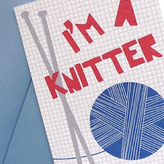 I'm a knitter card