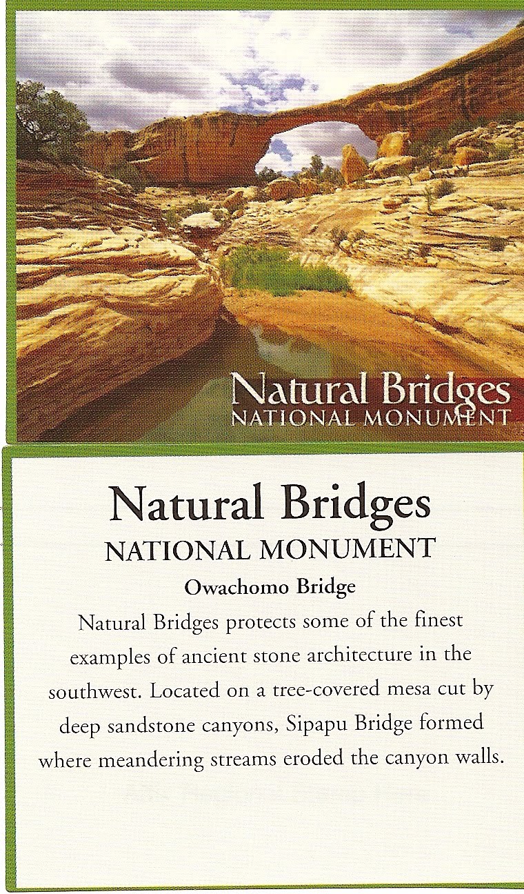 Our National Parks (80) Natural Bridges National Monument