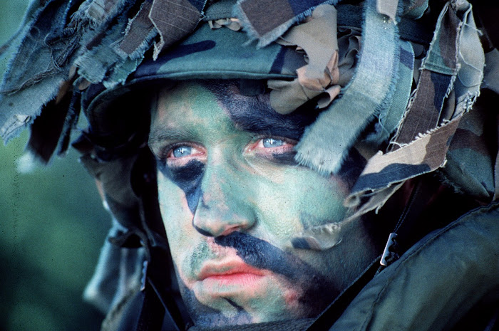 Portrait of U.S. Army Soldier, Panama 1989