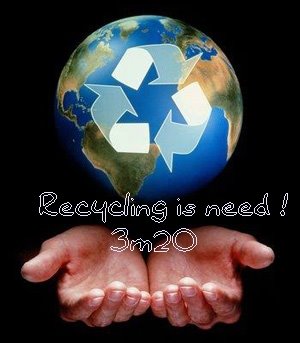 Reciclar é preciso !