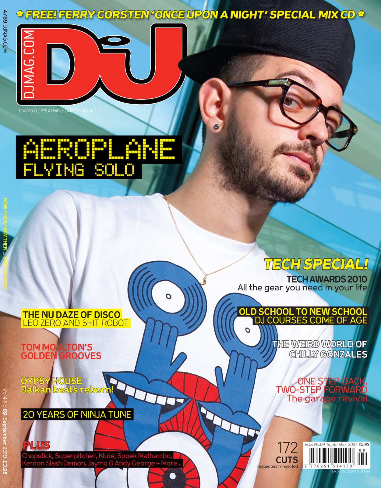 Dan Reid Photography DJ Mag Cover September Edition Aeroplane