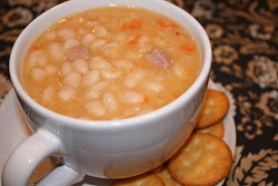 ham soup bean beans recipe pressure cooker recipes navy basic leftover electric instant soups pot crockpot cook