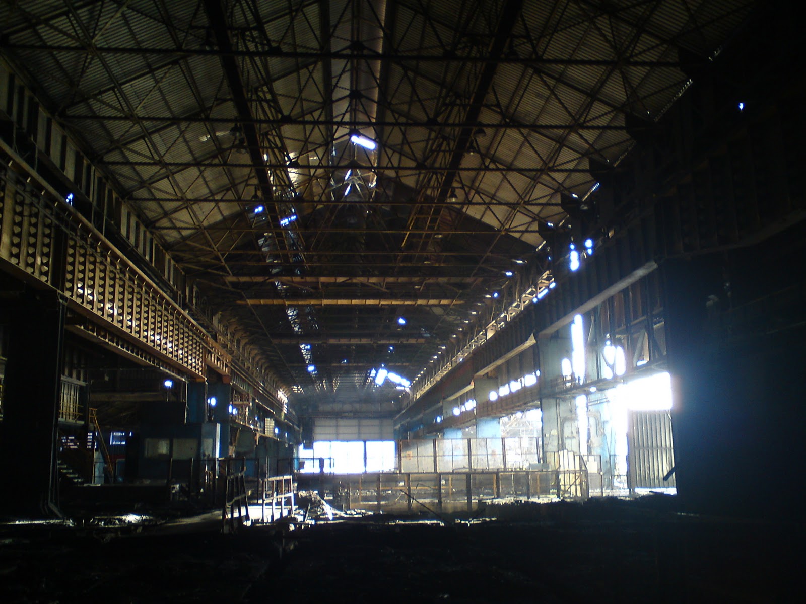 the unknown industrial fatality Old steel mill