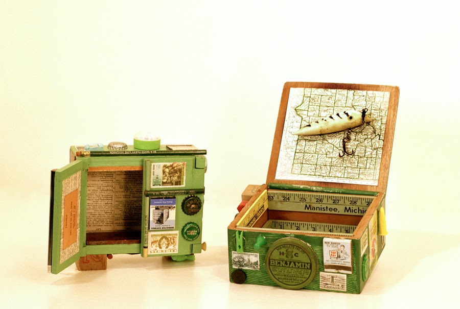 Mark Mardirosian Decorated cigar boxes