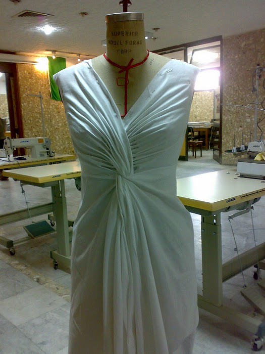 COUTURE SEWING The Great Knot dress