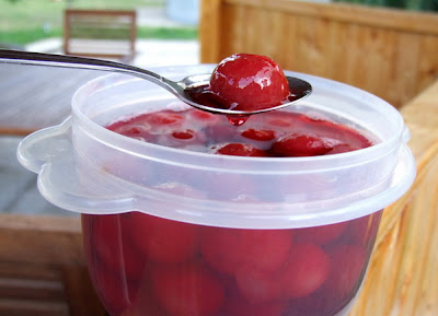 Compot de corcoduse rosii