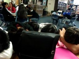 Knocked out. Hehehehe...