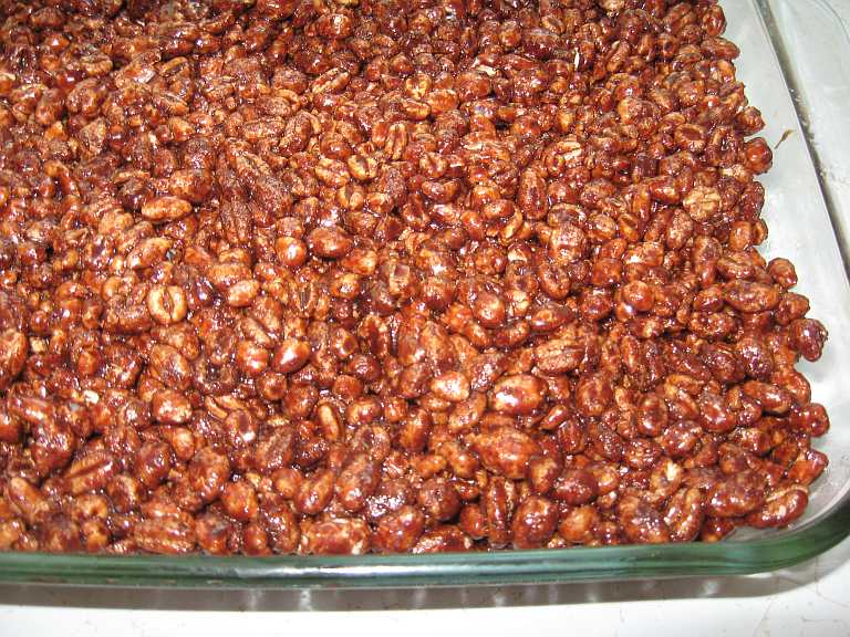 Exotic Eating Puffed Wheat Cake / Squares