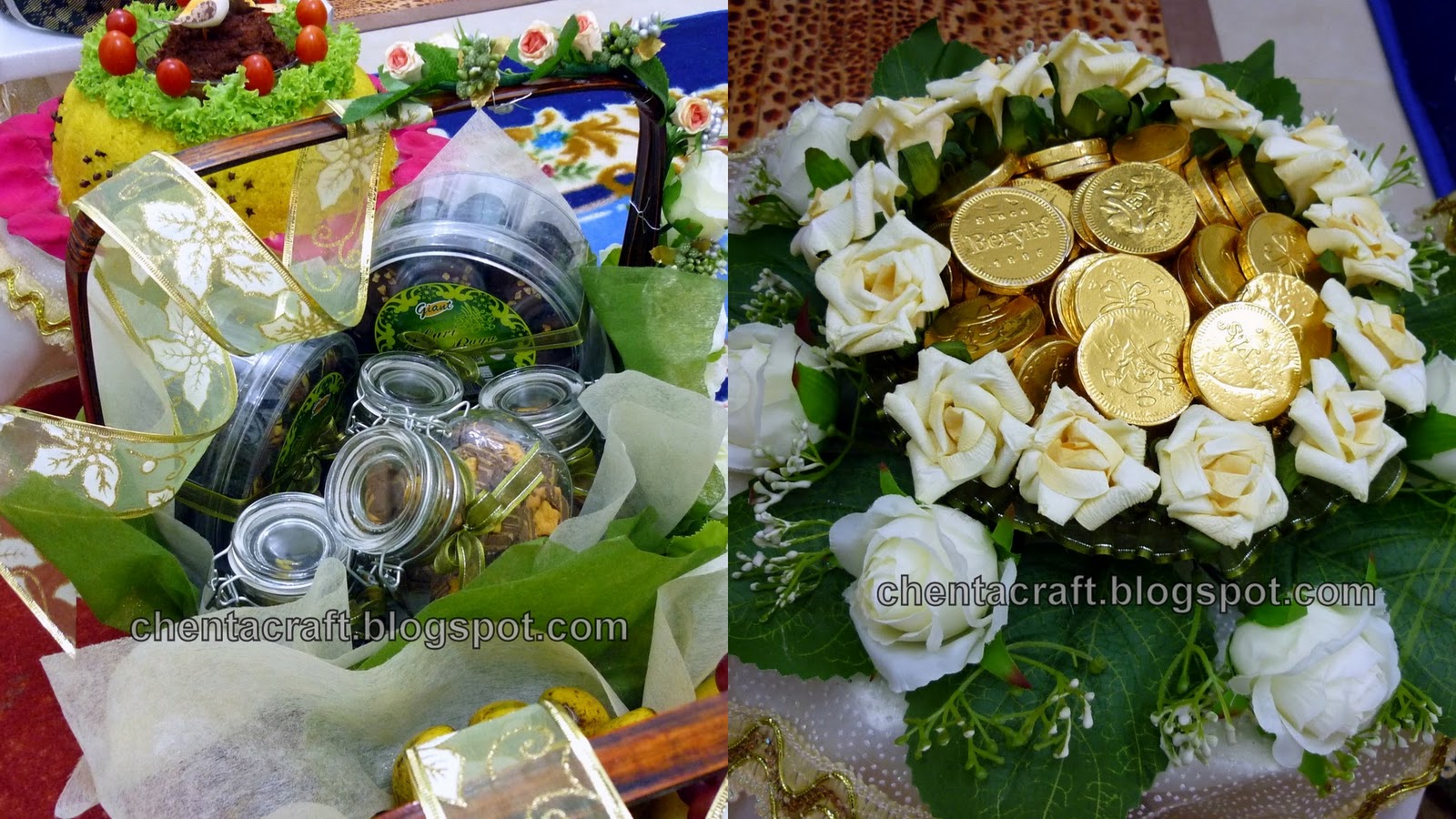 Chenta Kraf!: Hantaran Pertunangan - Hijau & Putih