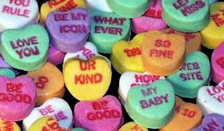 Tasty money candy bouquet Purple Prose: Be My Valentine