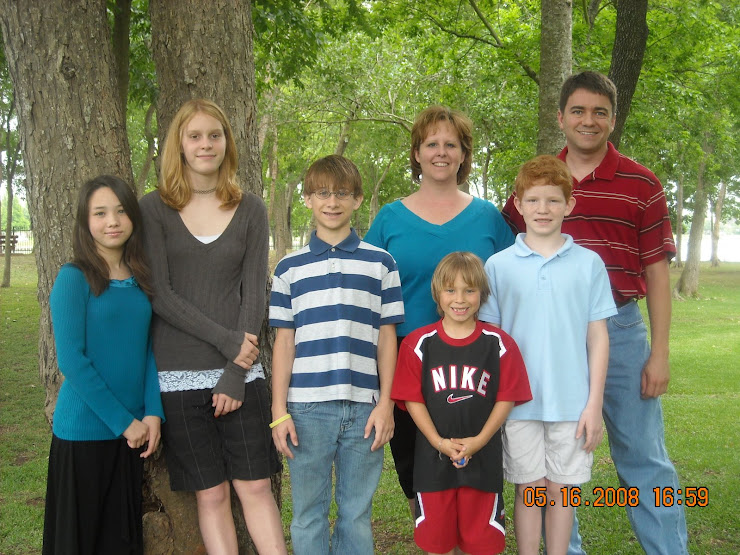 Shoulders Family May 2008 (hurricane Ike knocked down the trees we are standing in front of...)