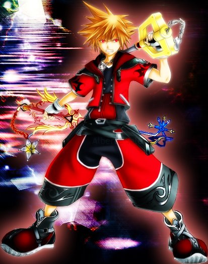 this is sora from kingdom hearts 2