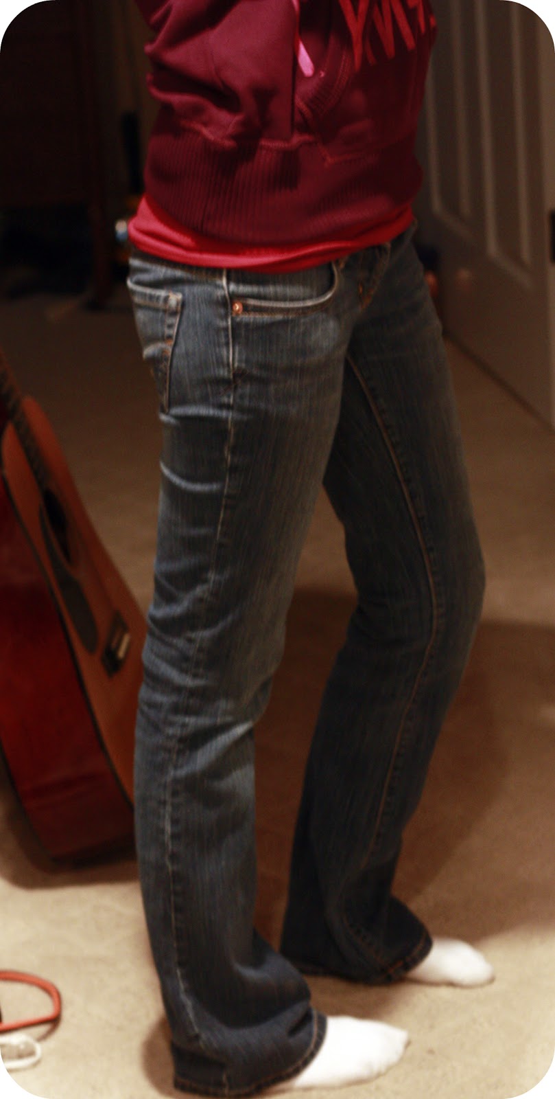 Like it's Dynamite "A pair of jeans that fit just right"....but I'm