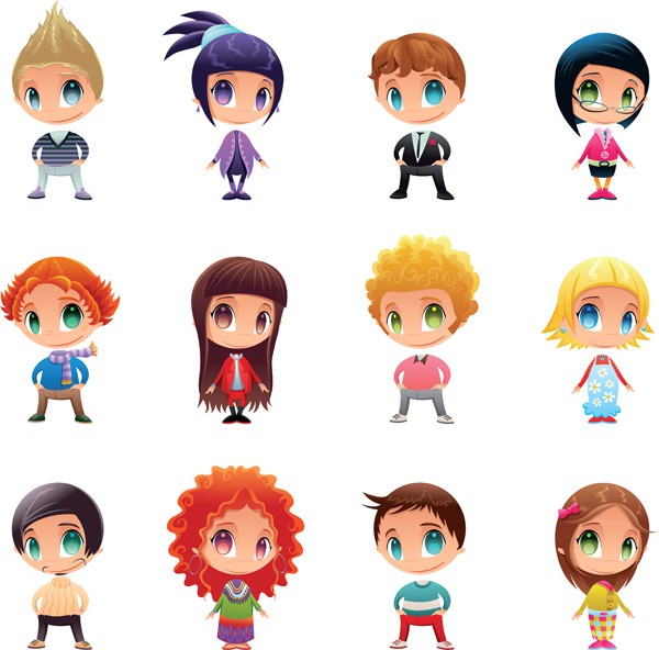 Vectorian art: Kids Vectorfree download, free download vector, CDR, EPS, AI