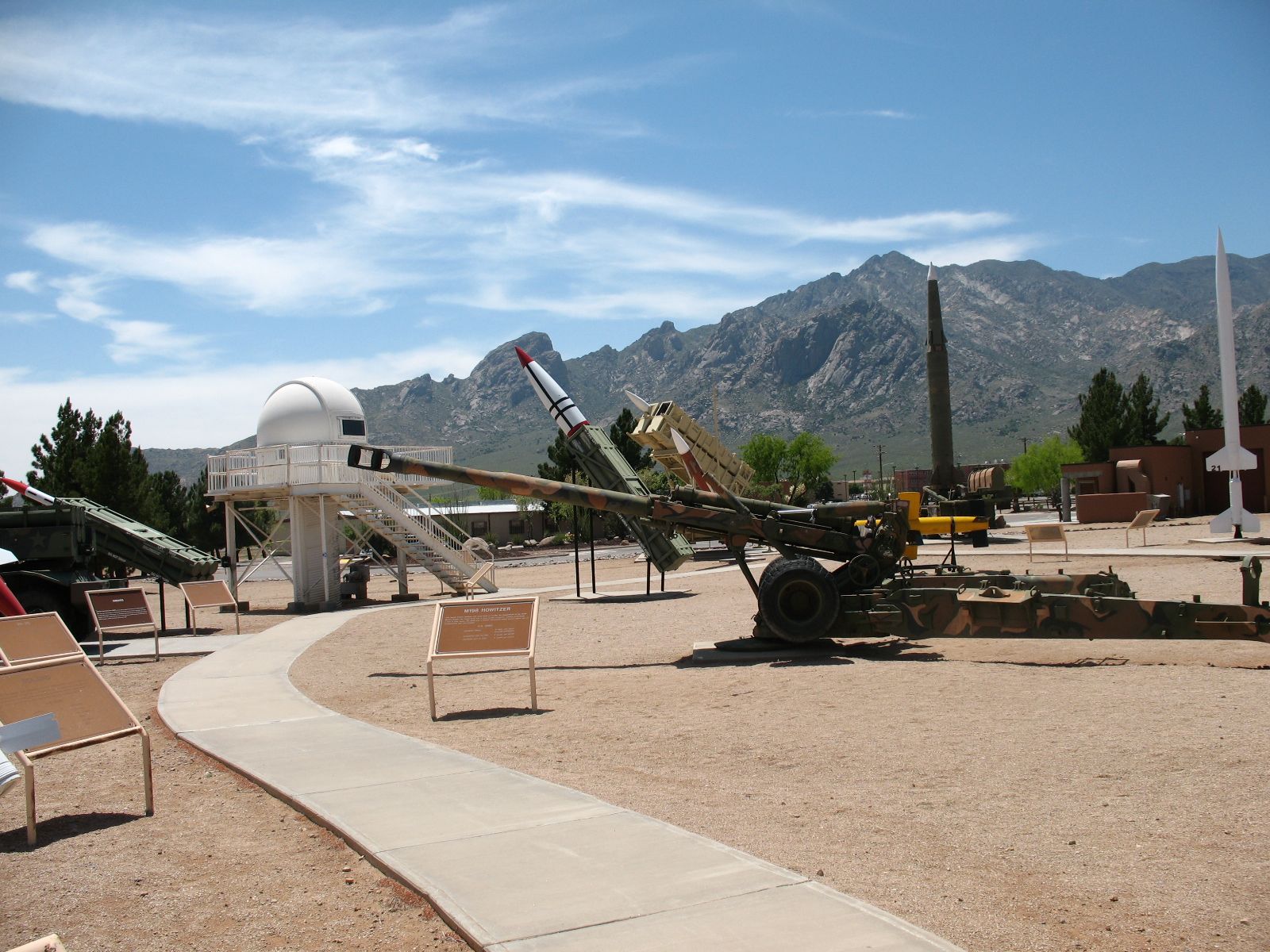 La to BigD Motorcycle Adventure White Sands Missile Museum New Mexico 4/27/10