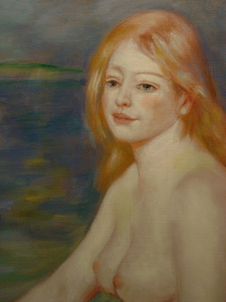 exemple de portrait peint d 'après Renoir