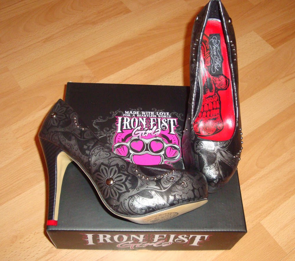 Women's Iron Fist High heels, size 38 (Blue) | Emmy