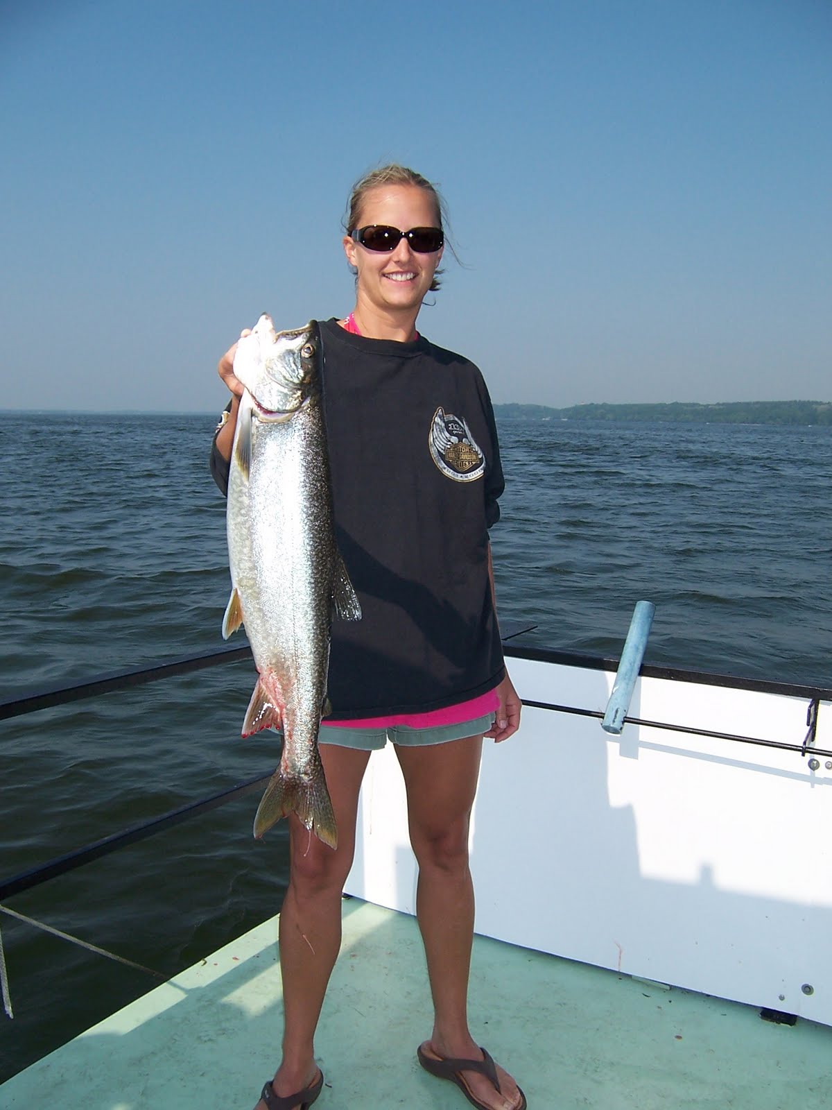 Norton's Lake Report and Catch of the Day BIG GREEN LAKE FISHING UPDATE