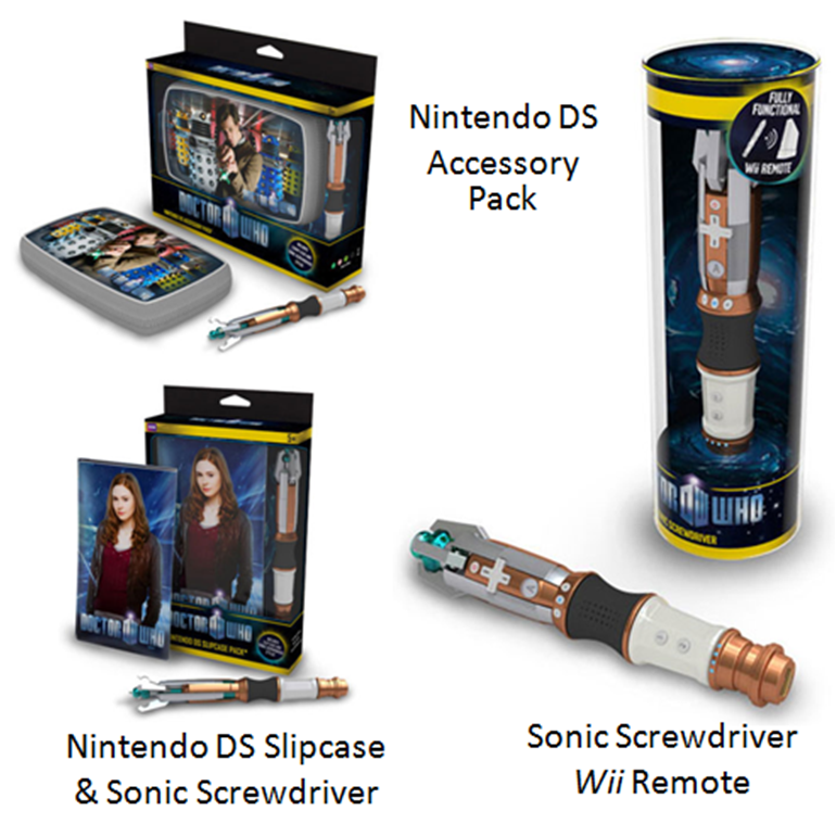 The Ultimate Doctor Who Site Doctor Who Nintendo DS/Wii Accessories