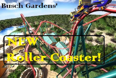 New Roller Coaster at Busch Gardens - Orlando Theme Park News