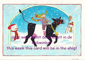 kerstkaartje van Susannah