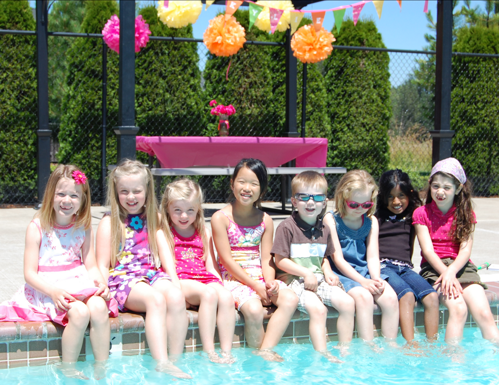 Party Designs In Bloom: Kylie's Ice Cream Pool Party! 39C