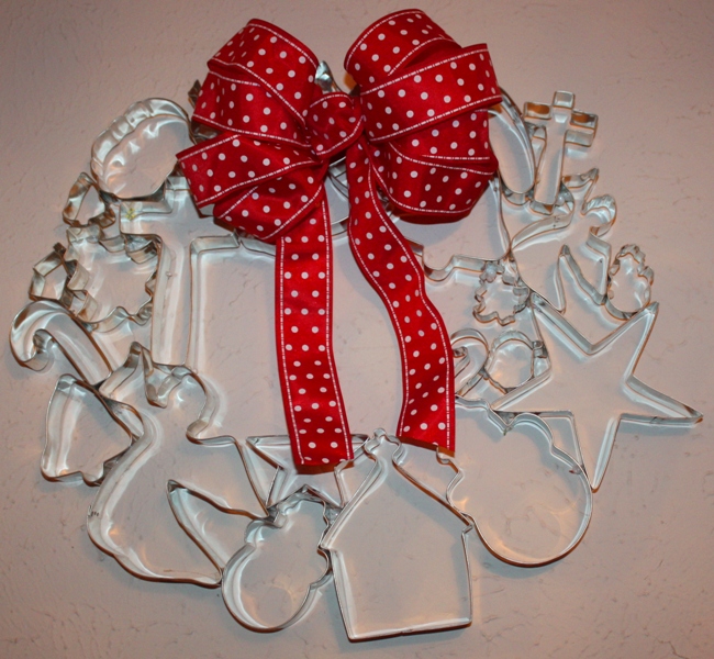 Christy Robbins Christmas Cookie Cutter Wreath