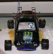 RC Car with Snowboard