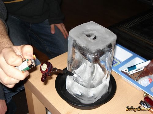 DRE FRESH TV Ice Bong