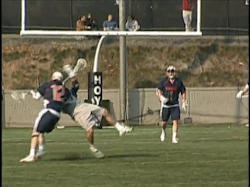Boys lacrosse is aggressive