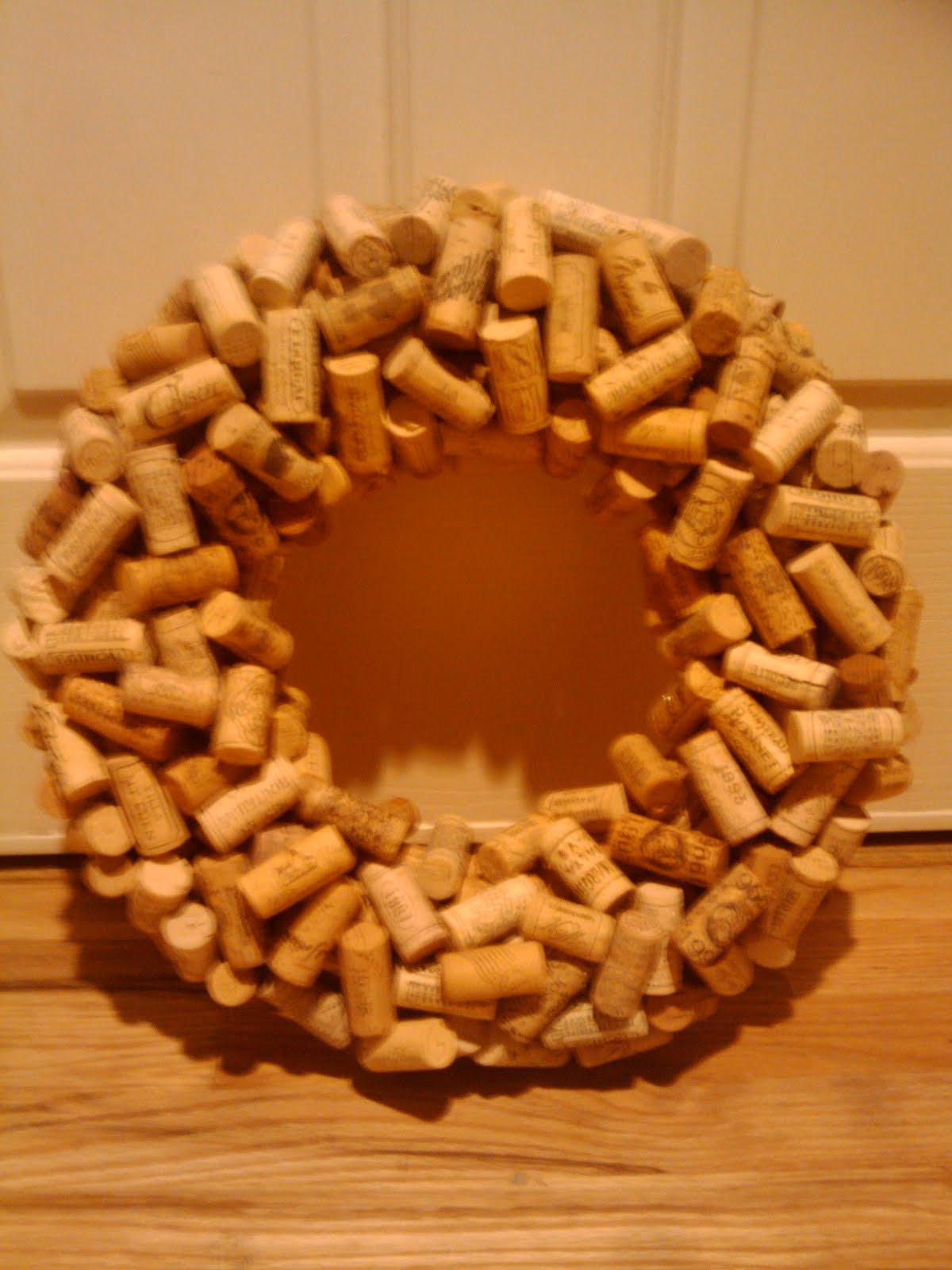 Live to Love to Craft How To Make A Wine Cork Wreath