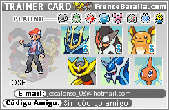 Mi tarjeta de entrenador